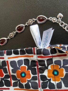 Brighton Red Teardrop Bracelet